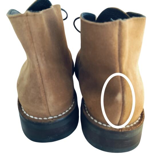 4850( Thursday Boot Company Scout Men Cognac Suede 22251 Boots 9.5M